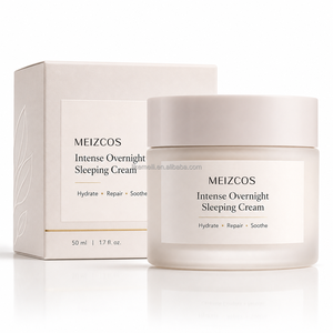 Crema de Noche Intensa Antienvejecimiento con Escualano OEM, Crema Reparadora de la Barrera Cutánea, Crema para Dormir con Magnesio para el Insomnio - Product Image 1