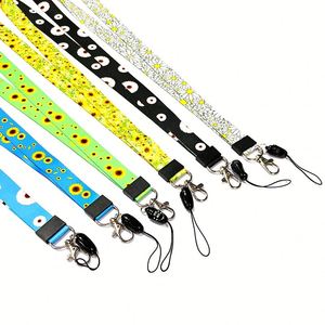 Factory Direct Custom <b>Polyester</b> <b>Lanyard</b> for ID Badge Name with Heat Transfer Printed Logo - Product Image 2
