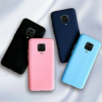 Coque de Téléphone Ultra Mince en Silicone Liquide Antichoc Souple pour Redmi Note 9 8 Pro 9s 8t 8 8a, Étui de Protection pour 7a