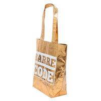 Sac de shopping personnalisé de haute qualité OEM, grand espace, tendance, en PP non tissé laminé, pliable, imprimé sur mesure, sac cadeau