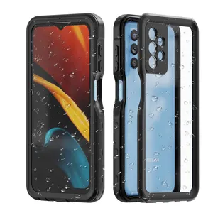 SHELLBOX Heavy Duty IP68 Underwater Photography 100% Real Waterproof Shockproof A13 4G Phone Case For Samsung Galaxy A13 4G