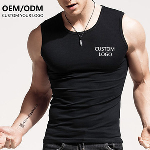 Camiseta Deportiva sin Mangas para Hombre, Personalizada con Logotipo, de Secado Rápido, para Gimnasio y Fitness - Product Image 1