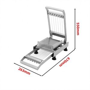 チョコレートカッティングマシンFudgeキャンディスクエアカッターマシンカットトリュフブロックツールスライスマニュアルチーズケーキギター - Product Image 5