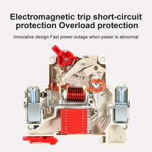 Koruyucu bakır malzeme için <span class=keywords><strong>2P</strong></span> minyatür devre kesici 500V anma gerilimi 25A Photovoltaic MCB hava <span class=keywords><strong>Mini</strong></span> devre kesici - Product Image 6