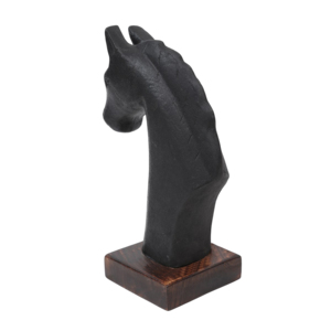 Scultura di Cavallo in Cartapesta Artistica, Ornamento Moderno per Arredamento Casa, Decorazione per Soggiorno, Bagno e Tavolino da Caffè - Product Image 4