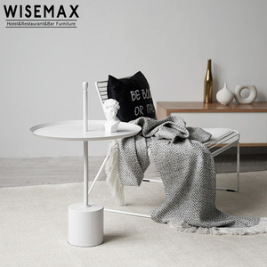 WISEMAX FURNITURE New Design Coffee <strong>Table</strong> Modern Living Room Round <strong>Sofa</strong> <strong>Side</strong> <strong>Table</strong> Metal Creative Tea <strong>Table</strong> for Apartment - Product Image 3