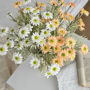 Ins-Style High-End <strong>Silk</strong> Artificial Daisy <strong>Flowers</strong> with Natural Real Touch for Home Living Room Decoration and Photo Props - Product Image 4