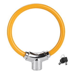 Candado <span class=keywords><strong>de</strong></span> bicicleta <span class=keywords><strong>de</strong></span> material duro <span class=keywords><strong>de</strong></span> metal incorporado engrosado e impermeable con resistencia al corte propiedad antirrobo - Product Image 4