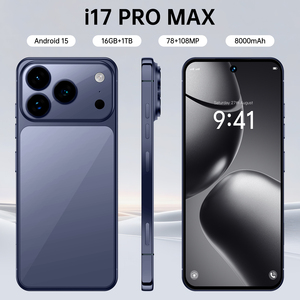 Nouveau modèle 2025 – Smartphone original I17 17 Pro Max 5G avec écran 144Hz de 7,3 pouces, appareil photo arrière 108MP, 16 Go + 1 To de stockage, processeur <span class=keywords><strong>Deca</strong></span> <span class=keywords><strong>Core</strong></span> MTK (version française) - Product Image 2