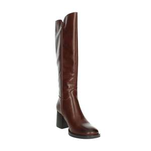 Women's <b>Knee</b> <b>High</b> Boots Brown Heel Height 37 - Product Image 5