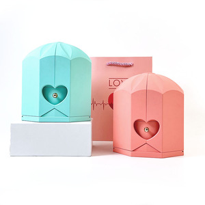 Regalo del Día de San Valentín Rosa preservada Inmortal para siempre <span class=keywords><strong>Rosas</strong></span> <span class=keywords><strong>en</strong></span> caja de regalo de acrílico 520 Idioma <span class=keywords><strong>Te</strong></span> <span class=keywords><strong>amo</strong></span> Collar - Product Image 6