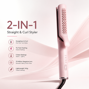 <span class=keywords><strong>Plancha</strong></span> <span class=keywords><strong>de</strong></span> <span class=keywords><strong>Pelo</strong></span> Profesional para Cabello Lacio y Rizado, Herramienta Portátil para Peinar con Queratina, Calentamiento Rápido, Multiestilos, para Marca OEM - Product Image 3