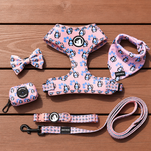 Designer Custom Fashion Eco Friendly Soft Comfortable Neoprene Animal Print <b>Backpack</b> Adjustable Pet Dog Harness for Dog - Product Image 5