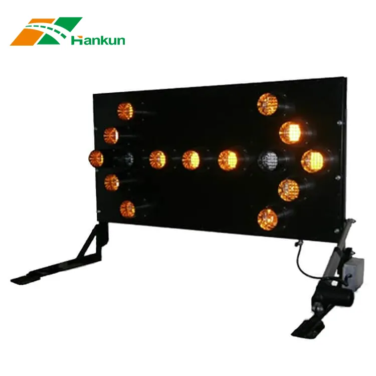 Auto Dimming Car Mounted Sign Directional Trailer Signs Arrowboards Boards Guide Flashing Led Arrow Board