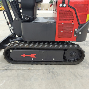 Miniexcavadora Somate de 800 kg, Alta Potencia de Excavación, Compacta, Hidráulica, Motor PLC, Bomba, Caja de Cambios, Rodamientos, Engranajes, para Granja - Product Image 6