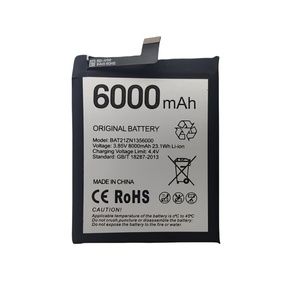 <span class=keywords><strong>Batteria</strong></span> sostitutiva per smartphone con tappo reale BAT21ZN1356000 per Doogee S98 S98Pro cellulare S98 Pro batterie in fabbrica OEM personalizzate - Product Image 1