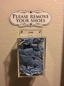 Récipient mural en acrylique pour distributeur de gants, de filets à <span class=keywords><strong>cheveux</strong></span> et de couvertures - Product Image 6