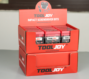 TOOLJOY PH2 Pz2 de qualité industrielle 25mm foret à percussion jeu de tournevis Torx en acier chromé OEM personnalisable 1 pièces emballage blister - Product Image 4