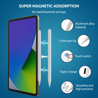 Offre Spéciale charge rapide expérience lisse et soyeuse embouts de remplacement en alliage d'aluminium stylet actif intelligent pour écran tactile Ipad