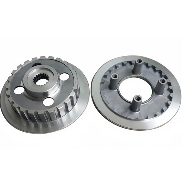 GXKSAT Premium High-Strength Motorcycle Clutch Pressure Disc for TVS KING - Durable Wear-Resistant Replacement Spare Part
