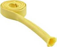 Manguito de aramida trenzado electriducto T & F para protección de manguera de cable de alambre Protector de manguera de manguito de cable retardante