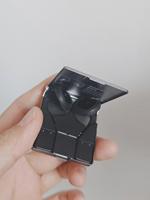 Écouteurs TWS ultra-fins de style carte, étui de charge en alliage d'aluminium, écouteurs sans fil