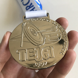Medaglie Personalizzate per Club Sportivi e Tiro con l'Arco con Logo 3D in Rilievo Oro Argento Bronzo - Product Image 2
