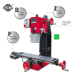 Fresatrice da banco SX3.5 a velocità variabile con motore DC brushless e ampio piano di lavoro SIEG - Product Image 4