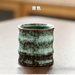 Tasse à café arabe en céramique de 110 ml, design Latte Art, tasse à cappuccino sans anse, tasse Kung Fu en porcelaine, best-seller - Product Image 4