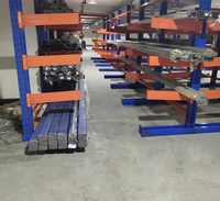 Système de rayonnage cantilever robuste en gros, capacité 2000 kg par bras, pour tubes en acier, aluminium, bois, quincaillerie, barres – Fabricant OEM