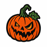 Appliques thermocollantes, patchs brodés, patchs à broder ou à repasser, badges brodés, motifs Halloween (Citrouille, Toile d'araignée, Visage, Squelette, Chat), logos
