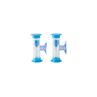 Timer Jam Pasir Plastik Custom Logo Modern Grosir dengan Suction Cup 1/2/3/5 Menit Ramah Lingkungan Buatan Tangan Tahan Lama Ringan