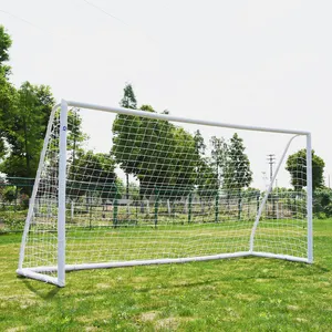 Portería <span class=keywords><strong>de</strong></span> <span class=keywords><strong>PVC</strong></span> para entrenamiento <span class=keywords><strong>de</strong></span> fútbol, Mini portería con red <span class=keywords><strong>de</strong></span> nailon, 6 pies x 4 pies, venta al por mayor - Product Image 1