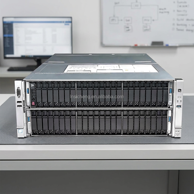 H3C UniServer R6900 G3 4U Rack Server 2 Dual Width 6 Single Width GPUs High Power 4 Intel Xeon Processors 48 DDR4 Memory Stock