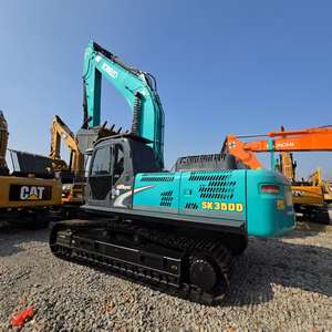 Çalışmaya Hazır Kullanılmış Kobelco 350 Ekskavatör CE Onaylı Düşük Saatli İndirimli Fiyat - Product Image 1