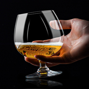 แก้วเบียร์ทรงทิวลิปแบบเบลเยียม สไตล์ลำบิก สำหรับงานปาร์ตี้ในบาร์ พร้อมโลโก้สั่งทำ - Product Image 4