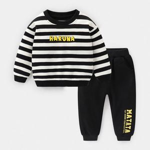 Wholesale Boys Cotton Cartoon Colorful Sweat Long Sleeves and Long <b>Pants</b> Suits Set - Product Image 3
