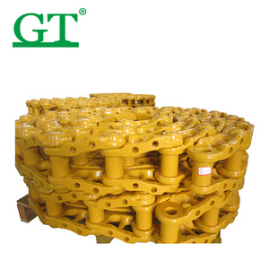 Cadena de oruga lubricada para Topadoras D3 D4 D5 D6 D7 D8 D9R, Conjunto de grupo de zapatas de oruga 4K7080 4K7136 7K2048 5K4354 3Y1355, Fabricado en China - Product Image 4
