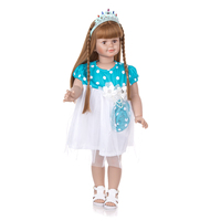 Poupée Reborn Bébé Géant de 78 CM en Silicone Plein, Habillée, pour la Vente en Gros