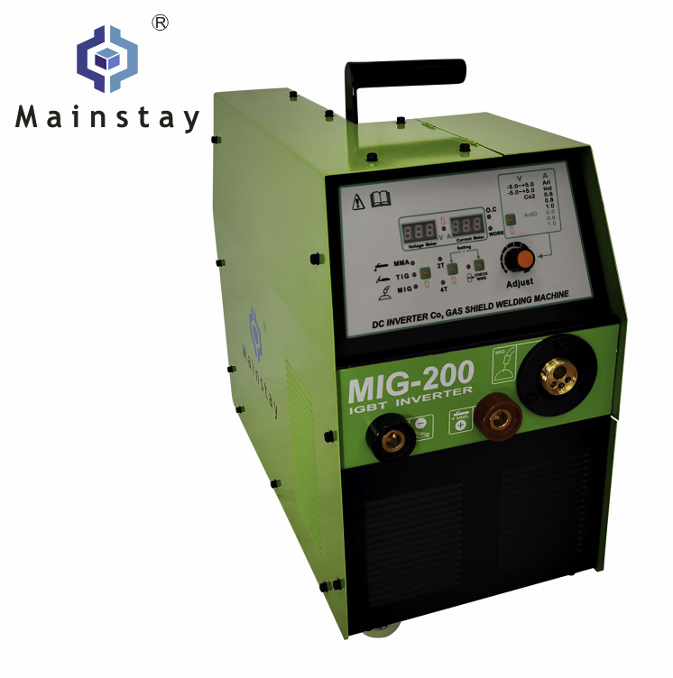 Co2 газовый MIG MAG MMA инвертор IGBT DC Mig сварочный аппарат 200 безгазообразных MIG сварщиков