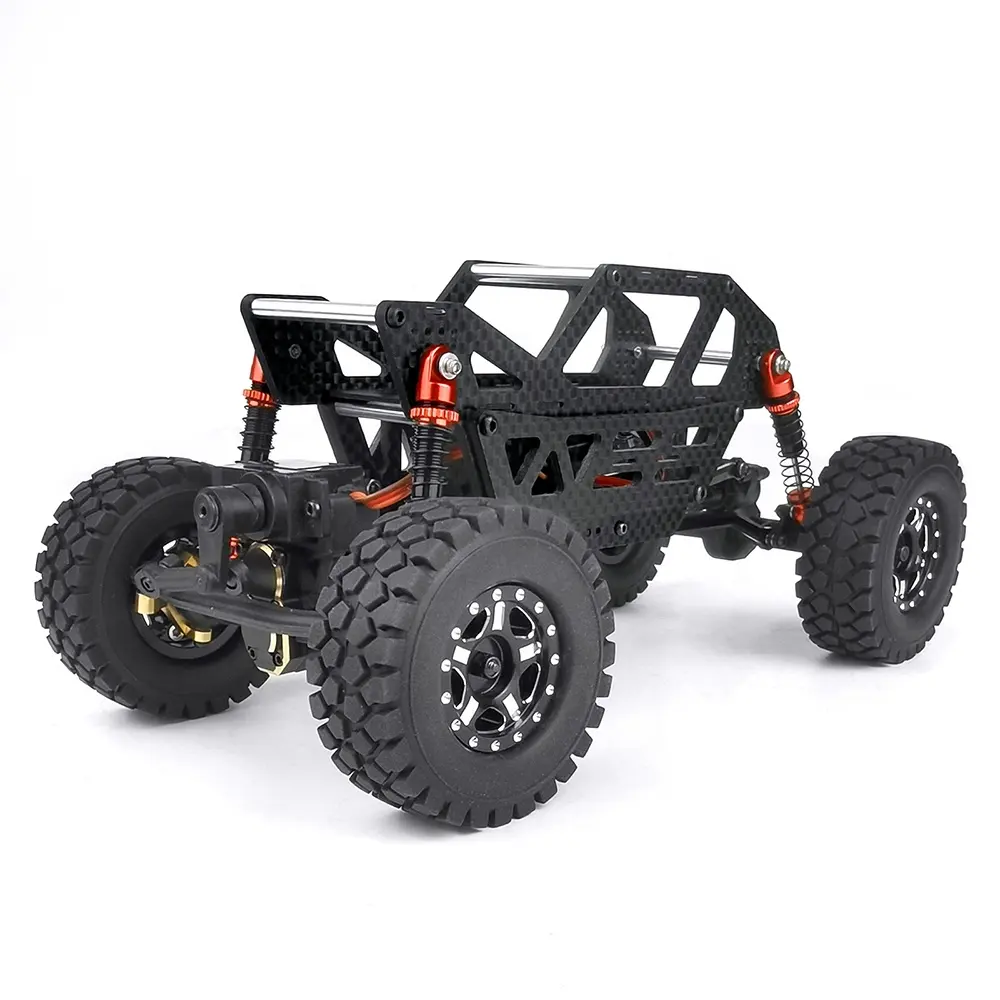 Carbon Fiber Buggy Frame Roll Cage Body Shell for 1/24 Axial SCX24 Upgrade Parts RC Crawler Car