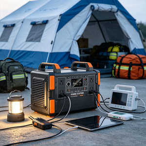 Solar <b>Generator</b> 200W-2500W 300W Fast Charging UPS with Pure Sine Wave Supports LiFePO4 Battery Home Emergency Outdoor <b>Camping</b> - Product Image 4
