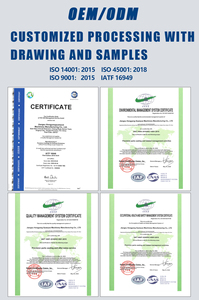 HYQY سعر المصنع عالية الدقة مخصصة النحاس الاستثمار الصب الفولاذ المقاوم للصدأ CNC ISO9001 معتمد - Product Image 6