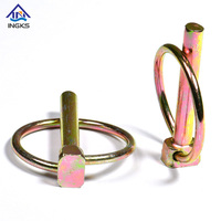 Goupille de verrouillage de type O en acier au carbone avec revêtement E-Coated de 1/4 ", 5/16 ", 3/8 " pour arbre de transmission et goupille d'accouplement