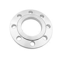 Brida hexagonal pulida de acero aleado DIN EN 1092-1 Tipo 01 PN16 DN10-DN600 A105 F11 para tubería de soldadura plana Clase 150 de fábrica