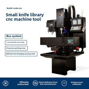 Fresadora CNC vertical pequeña, de 3 ejes vertical <span class=keywords><strong>precio</strong></span> bajo, nuevo engranaje de Motor BT30, Cubo de <span class=keywords><strong>Rubik</strong></span> ligero - Product Image 6