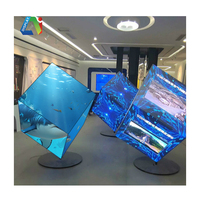 Écran LED Cubique Rotatif 6 Faces P1.86 P2 P2.5 pour Intérieur/Extérieur, Panneau LED DJ, Affichage LED pour Magasin, Mur Vidéo LED
