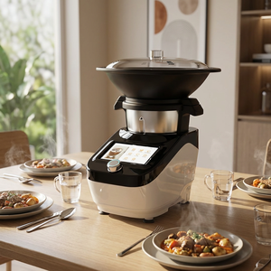 Robot de cuisine, hachoir intelligent, robots culinaires, Thermomixer, appareil de préparation alimentaire automatique, système de contrôle intelligent KM02002 - Product Image 1