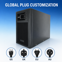 Alimentation UPS Interactive 5KVA, Système d'Alimentation Ininterrompue à Onde Sinusoïdale Pure 5000VA pour Serveur, TPV, IT