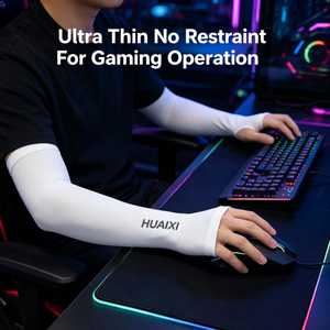 Manchettes de bras de gaming rafraîchissantes avec trou pour le pouce, couleurs personnalisées avec logo, pour joueurs e-sport professionnels - Product Image 3